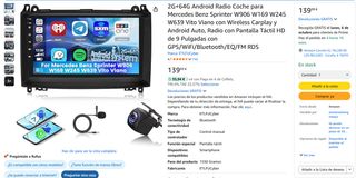 Radio Android Coche Mercedes Benz Sprinter