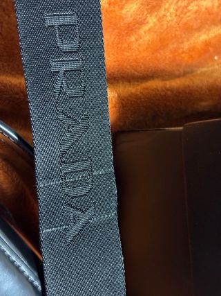 Bolso Bandolera Prada Brique Piel Cepillada Negro