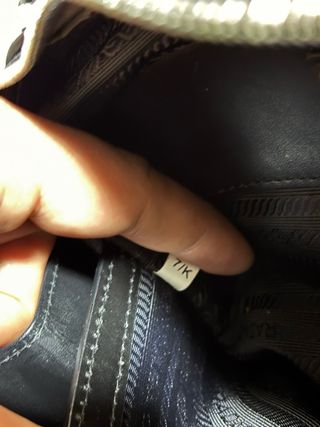 Bolso Bandolera Prada Brique Piel Cepillada Negro