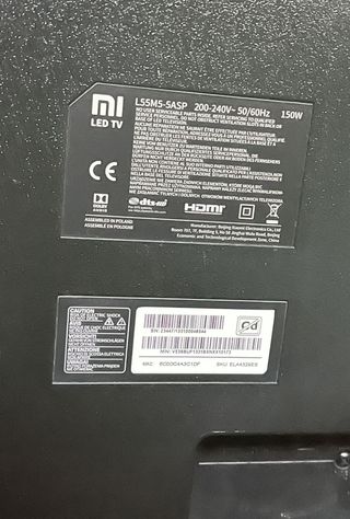 Xiaomi TV 55 Negro/Plata