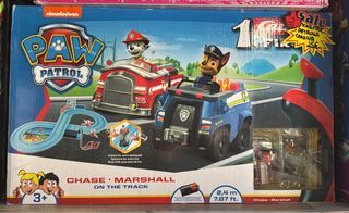 Pista Paw Patrol Chase Marshall Scalextric