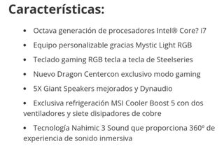 Portátil MSI GE 63 RAIDER RGB 85F
