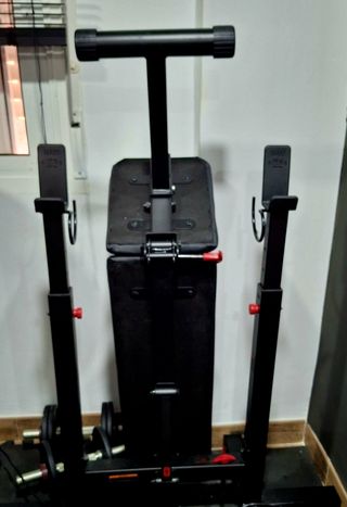 Kit Banco de pesas ajustable + pesas nuevas 