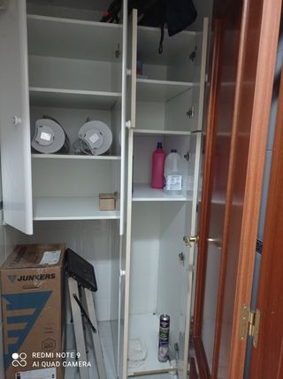 Conjunto armario almacenaje lavadero