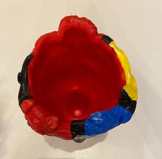 Escultura/Macetero Cabeza Mondrian