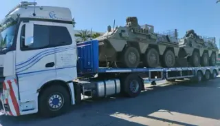 TRANSPORTE EN PLATAFORMA ABIERTA