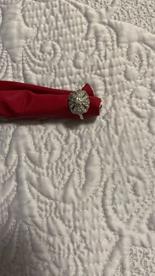 Anillo Platino oro blanco y Diamantes. 
