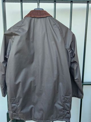 Chaqueta tipo Barbour Talla M 12 años Marrón