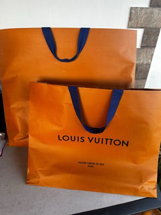 2 borse Louis Vuitton arancioni