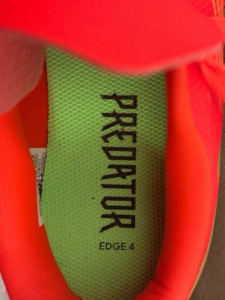Botas futbol nuevas Adidas Predator Edge.4 T.36