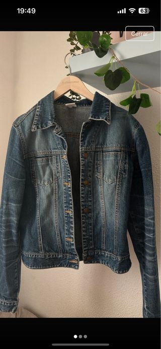 Chaqueta vaquera azul