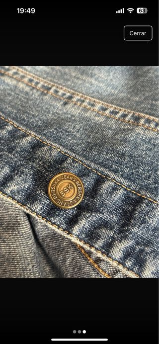 Chaqueta vaquera azul