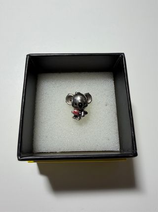 Charm Pandora Koala Australiano Plata y Rojo