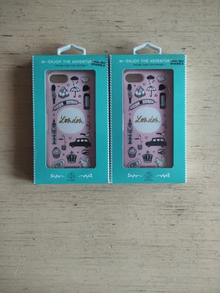 Lote 2 Fundas iPhone 7/8 London