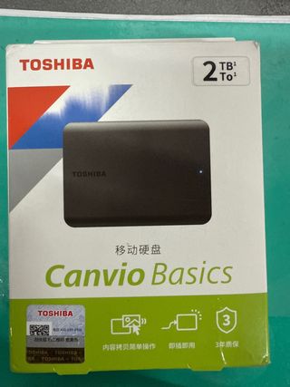 Disco Duro Externo Toshiba Canvio Basics 2TB
