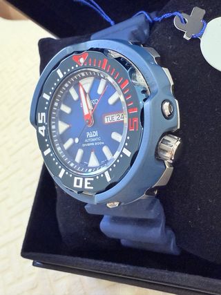Reloj Seiko PADI Automático Azul