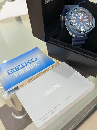 Reloj Seiko PADI Automático Azul