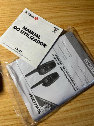 Set Walkie Talkies PMR Silvercrest 8km