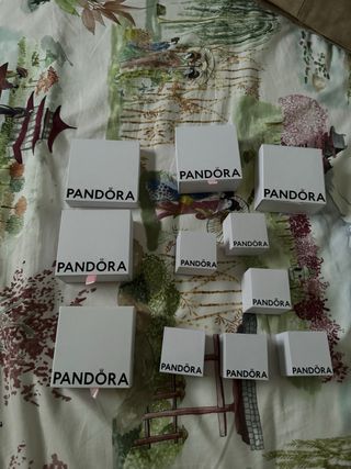 11 Cajas Pandora Blancas