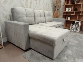 SOFA CAMA REVERSIBLE CON ARCON * VARIOS COLORES *