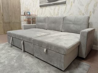 SOFA CAMA REVERSIBLE CON ARCON * VARIOS COLORES *