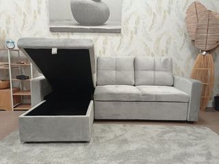 SOFA CAMA REVERSIBLE CON ARCON * VARIOS COLORES *