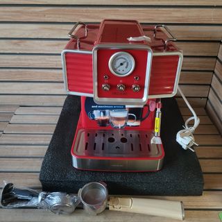Cafetera Cecotec Power Espresso 20 Tradizi Roja