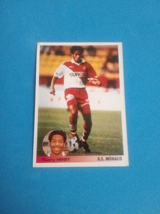 Thierry Henry AS Mónaco 182 equipos europa rookie