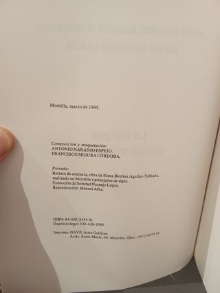 La antigua cocina montillana