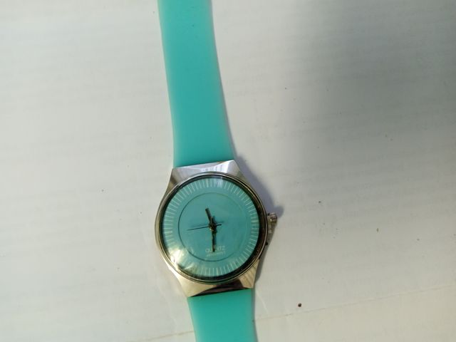 Reloj Quartz Japan Movt Turquesa