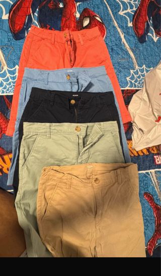 Pantalones niño varios colores