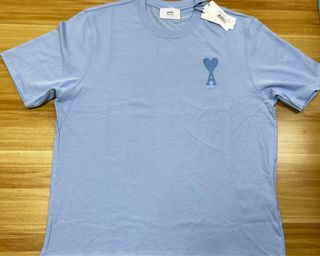 Camiseta Ami Paris Azul A estrenar 