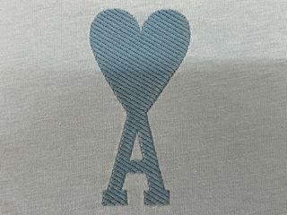 Camiseta Ami Paris Azul A estrenar 