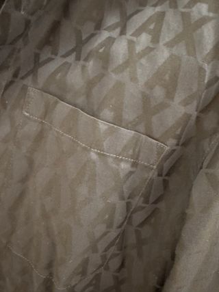 Camicia Armani Exchange Uomo Blu Taglia M