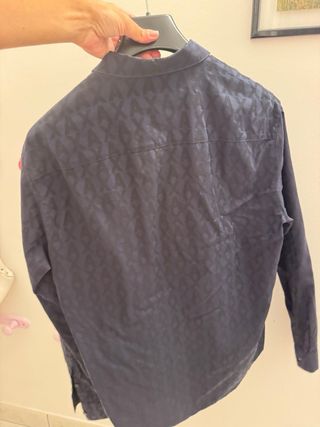 Camicia Armani Exchange Uomo Blu Taglia M