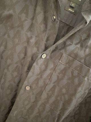 Camicia Armani Exchange Uomo Blu Taglia M