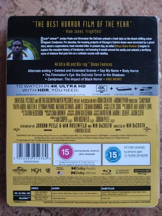 Blu-ray Candyman terror español