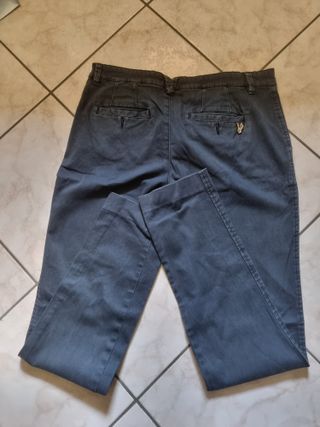 Pantaloni Versace grigi taglia 50