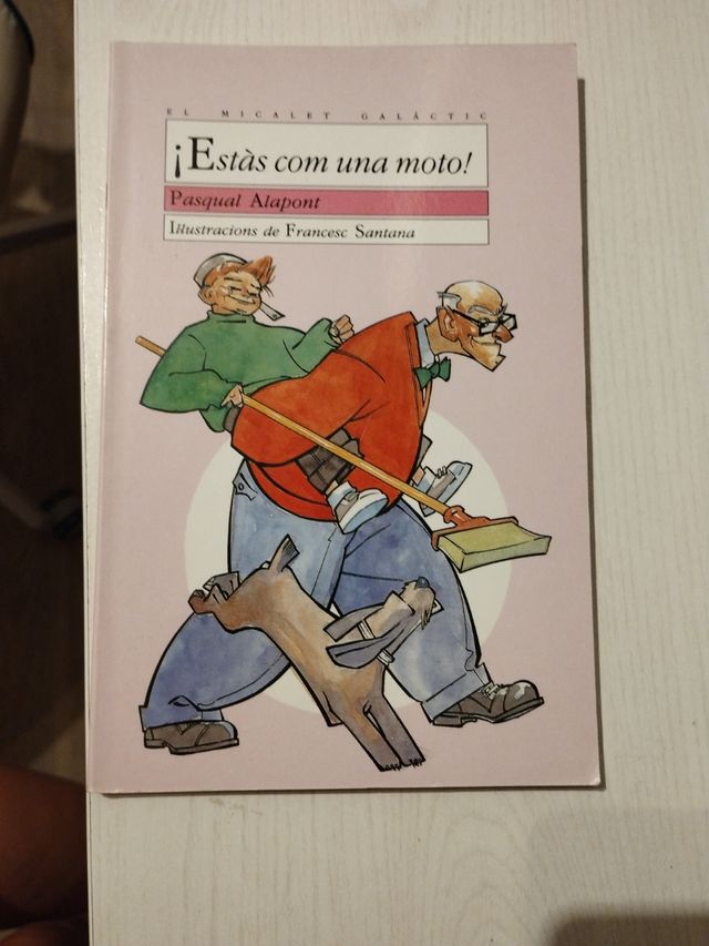 Estàs com una moto!