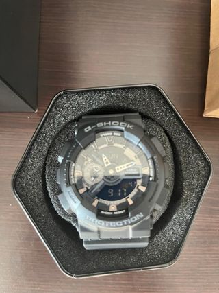 Reloj Casio G-Shock GA-2100-1A1 Negro/Rojo