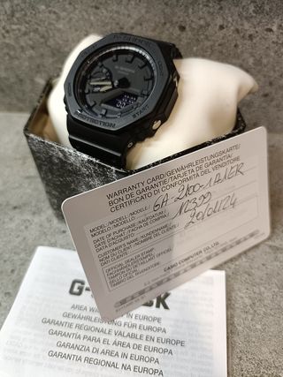 Casio G-Shock GA-2100-1AJER Negro