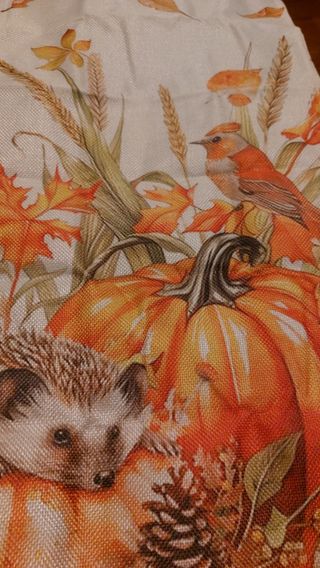 Runner Tavola Riccio Zucca 33x120cm