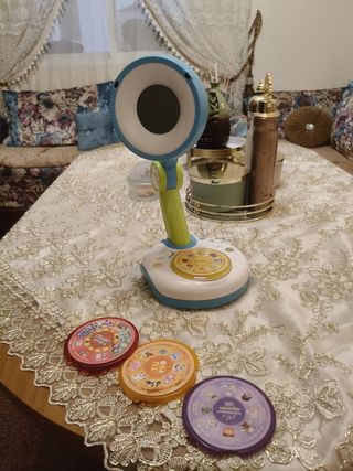 Lámpara Funny Sunny con discos educativos