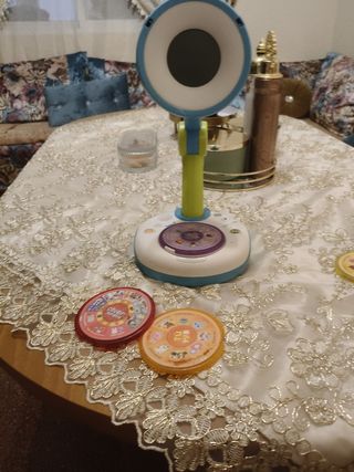 Lámpara Funny Sunny con discos educativos