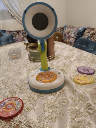 Lámpara Funny Sunny con discos educativos