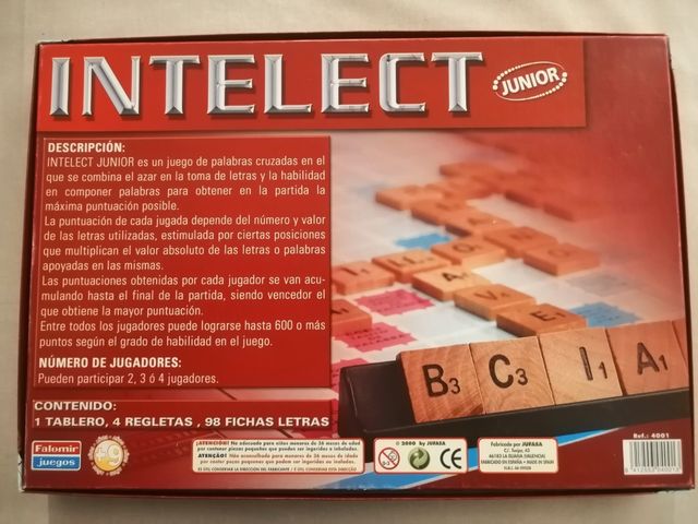 Intelect Junior - Juego de palabras cruzadas