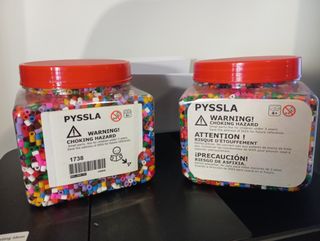 Botes de cuentas PYSSLA IKEA