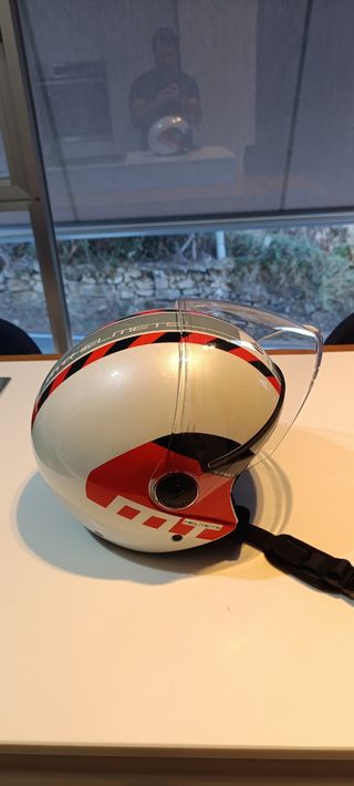 Casco de moto MT Helmets Jet Street, talla L