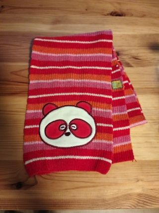 Sciarpa per bambini con panda