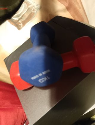 2 Mancuernas 1kg cada una
